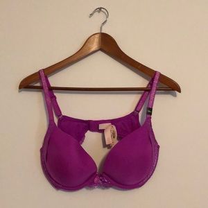 Victoria Secret Purple Lace Bra 36DD